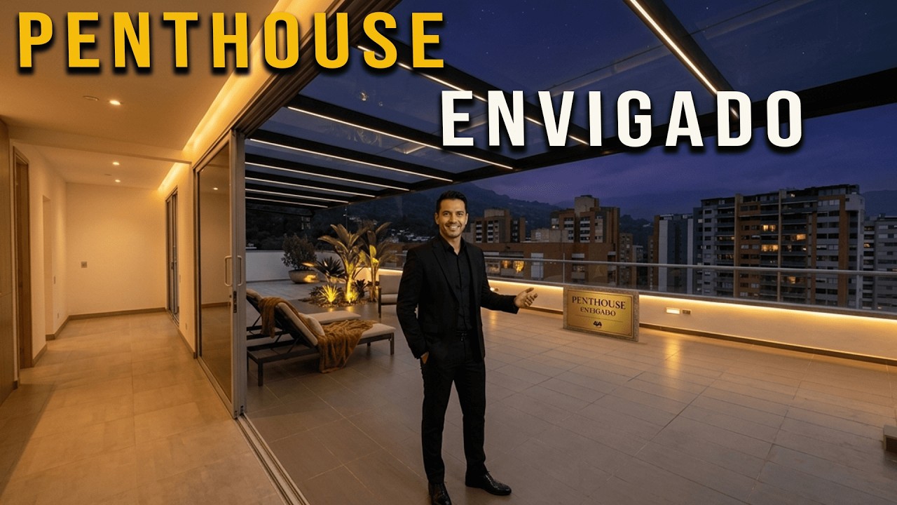 Increíble Penthouse con jacuzzi y vista à la ciudad Envigado $2.900 mm