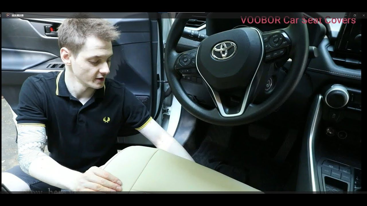 Toyota rav4 seat cover installation video