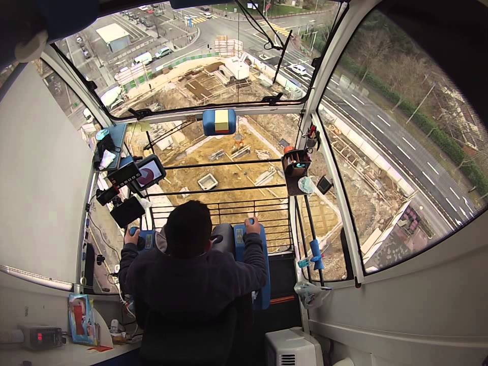 coulage vue interieur cabine potain MD265B