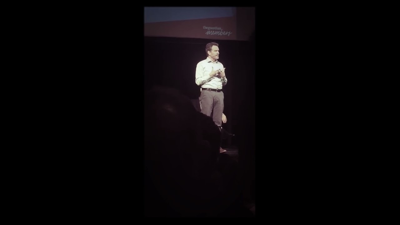 Inspiring advice from Bryan Cranston to aspiring actors