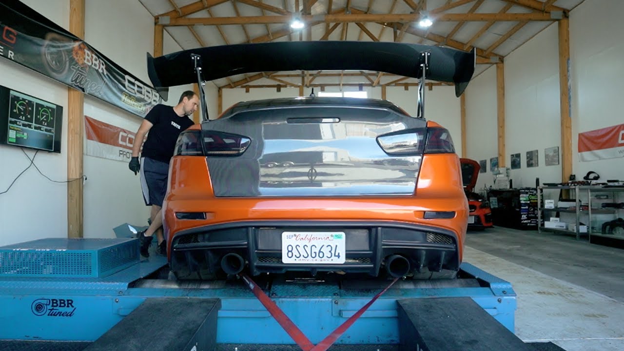 40 фунтов на квадратный дюйм на стандартном двигателе Evo X...513 л.с.!