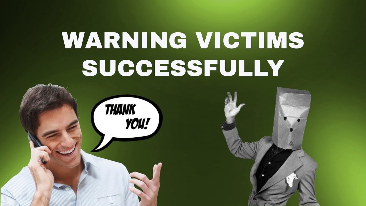 Warning Victims of Tech Support Scams Successfully