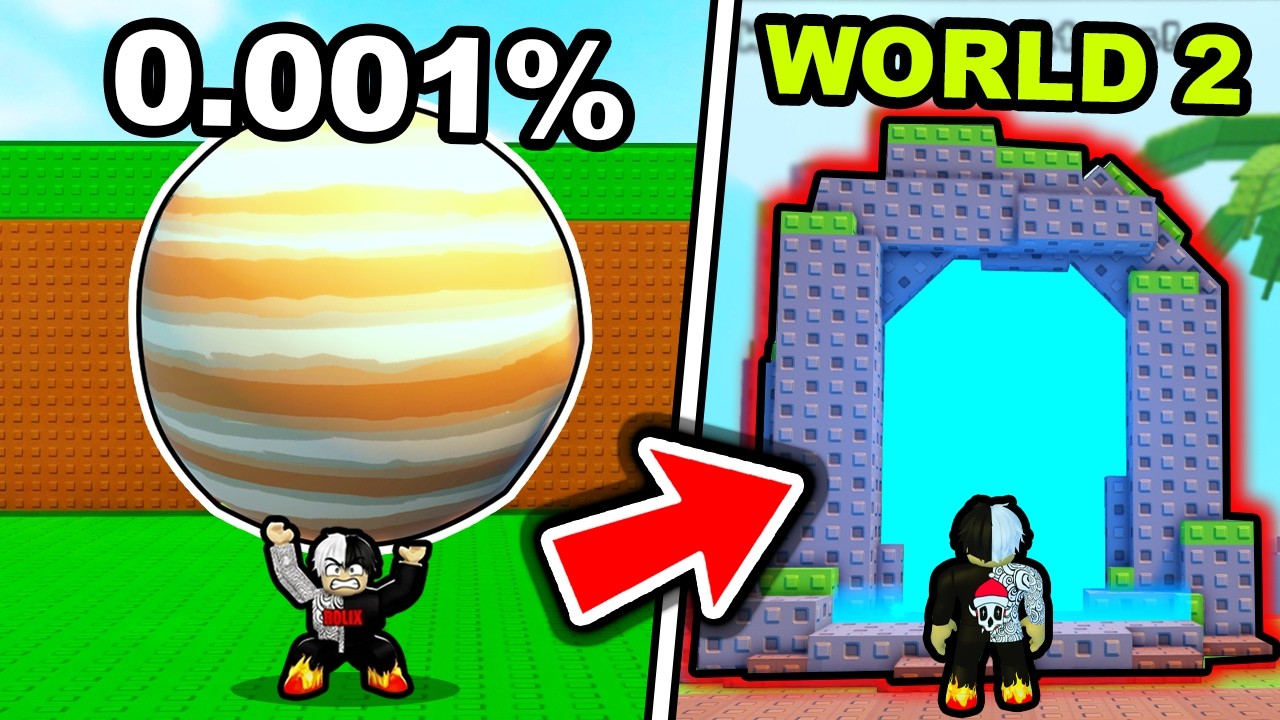 I UNLOCKED WORLD 2 AND GOT THE BEST ITEM in THROW A COIN!