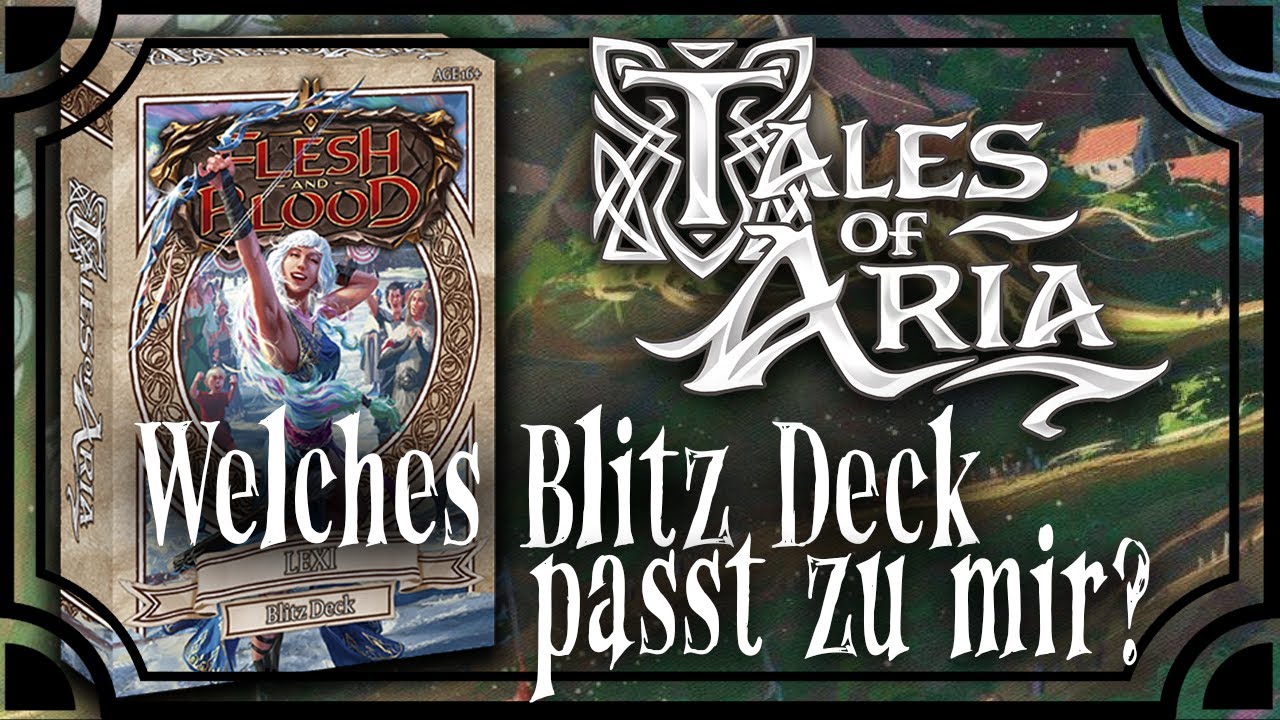 Welches Tales of Aria Blitz Deck ist das Richtige für dich? | Ein Flesh and Blood Produkt Review