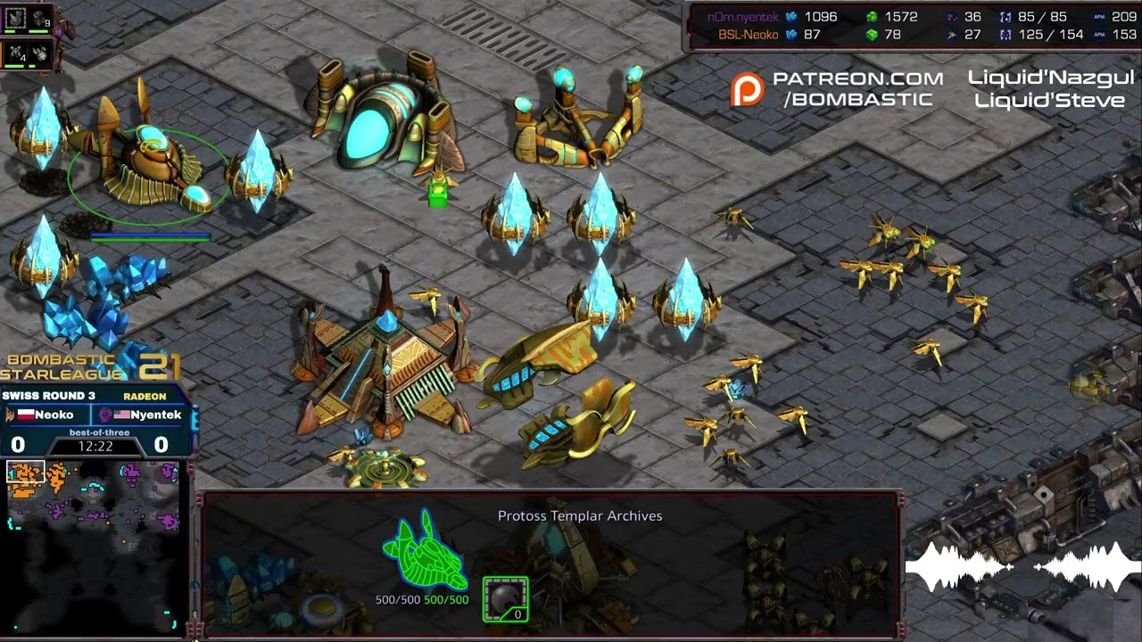 BSL 21 Hasuleauge T1 Swiss Round 3 Neoko v Nyentek game 1