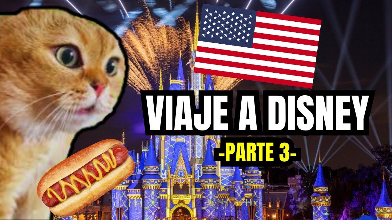 VIAJE A DISNEY , parte 3 (meme de gatos)