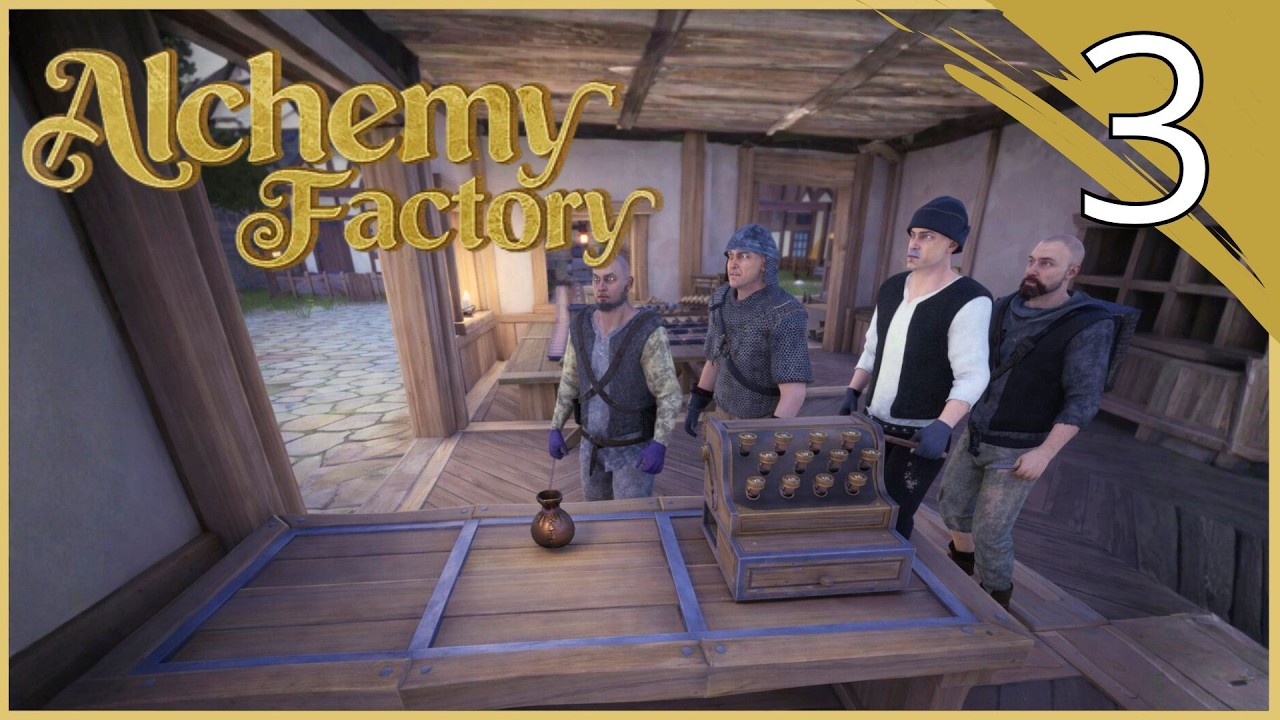 AUTOCOBRO, POCIONES, ARCILLA Y MÁS | #3 ALCHEMY FACTORY Gameplay Español