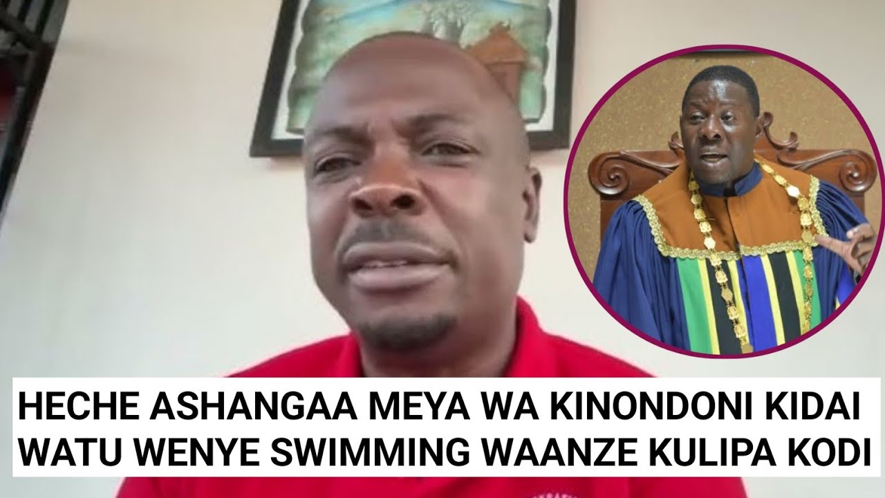 SIKIA JOHN HECHE ALIBYOSHANGAZWA NA TAARIFA YA MEYA KUWA WATU WENYE SWIMMING WALIPE KODI.