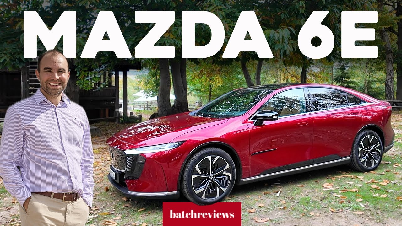 2026 Mazda 6e review – unboxed and DRIVEN | batchreviews (James Batchelor)