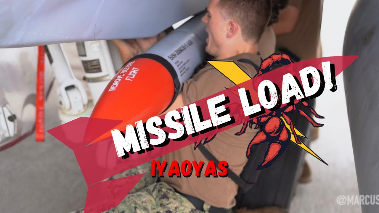 Aviation Ordnanceman Load A Training Missile | US Navy IYAOYAS