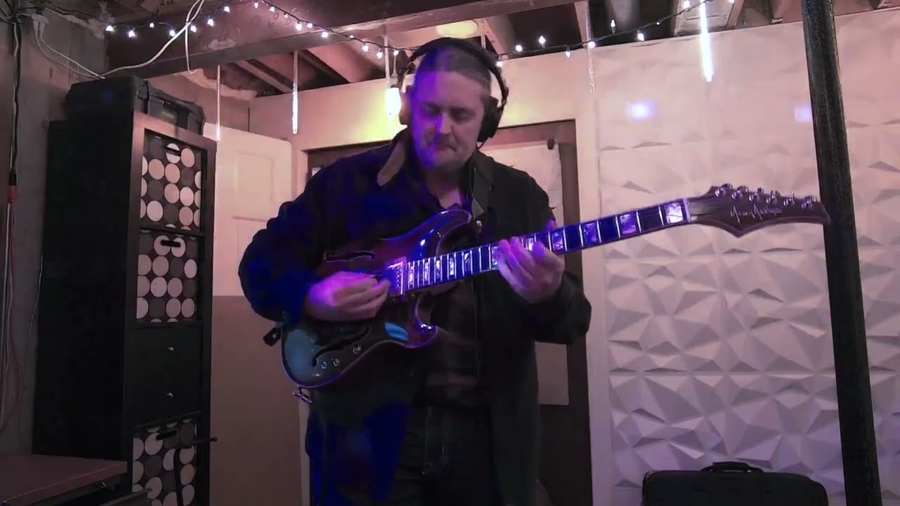 Maxey Archtops GH1 Walnut Jazz Funk Jam #phishguitarheads #langeudoc #lineage #thedrip