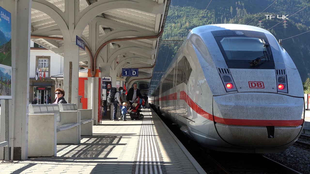 ICE 4 mit Abfahrt in Interlaken, Berner Oberland