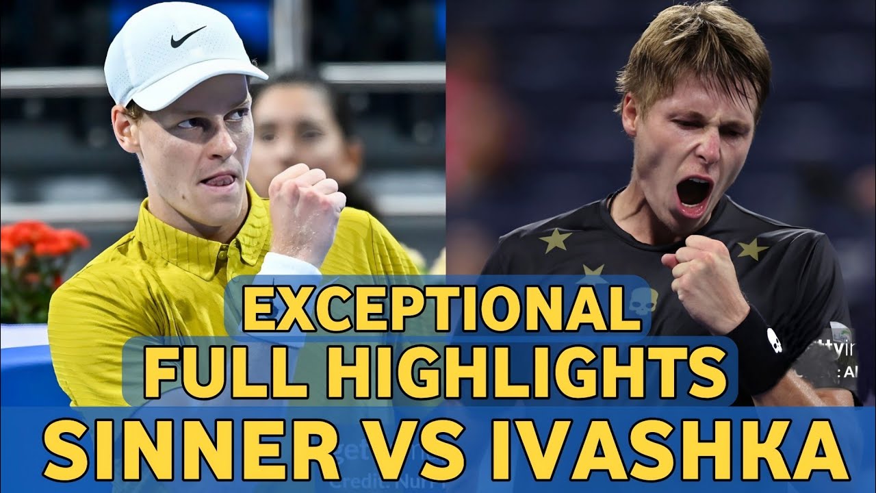 Jannik Sinner Brilliance vs Ilya Ivashka Superb Tennis Highlights - Before Indian Wells 2026 HD