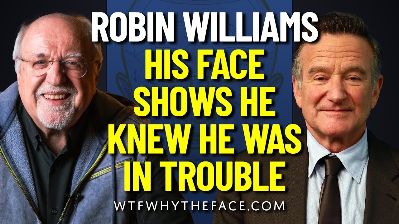 Robin Williams Face Shows He Knew He Was In Trouble