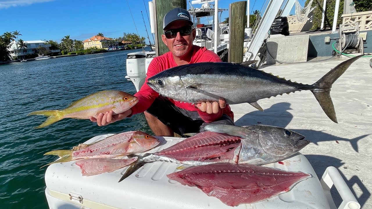 A $30,000 BAD DAY! YellowTail Snapper vs Tuna (Catch Clean & Cook)