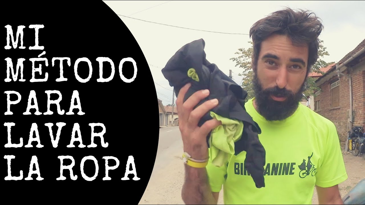 ¿Cómo lavar la ropa cuando estás de viaje? | MI MÉTODO DEFINITIVO