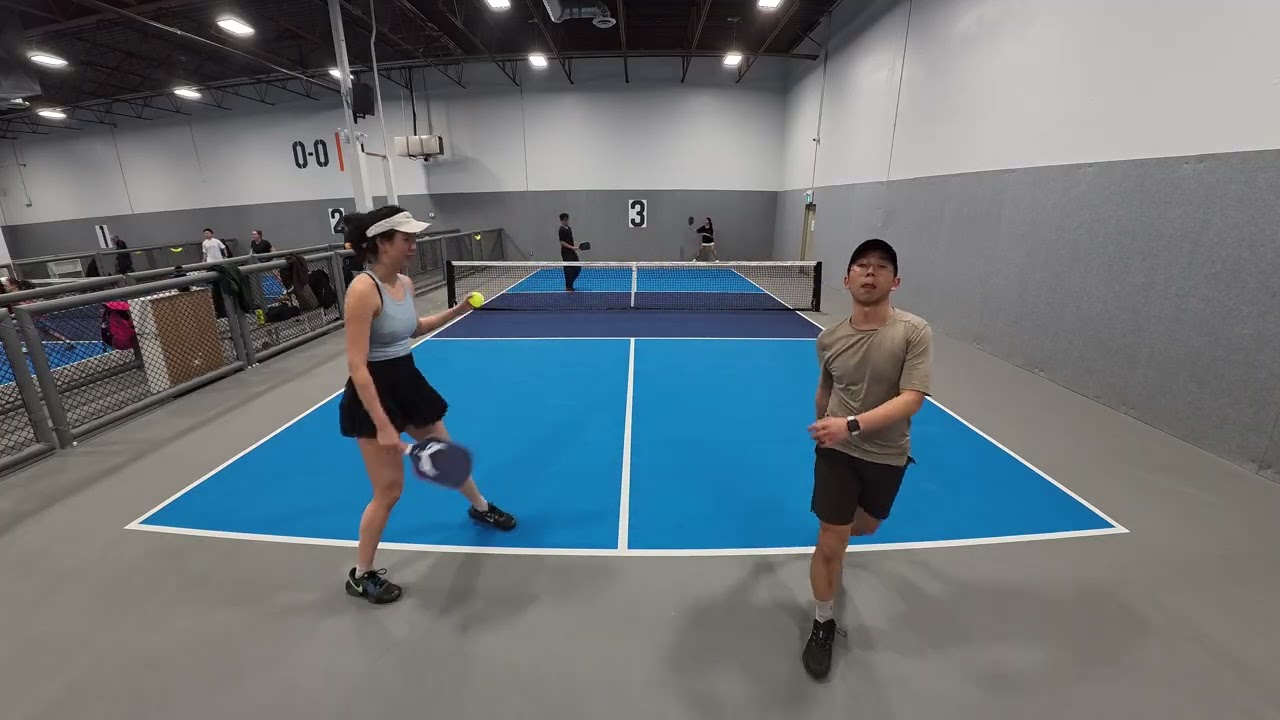 Zero Zero Pickleball: February 19, 2026 - AB/Philip vs NonChalant King/Aaleigha 