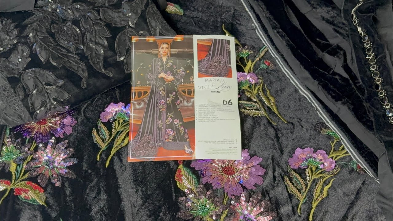 Maria b velvet collection 2025 || hit codes