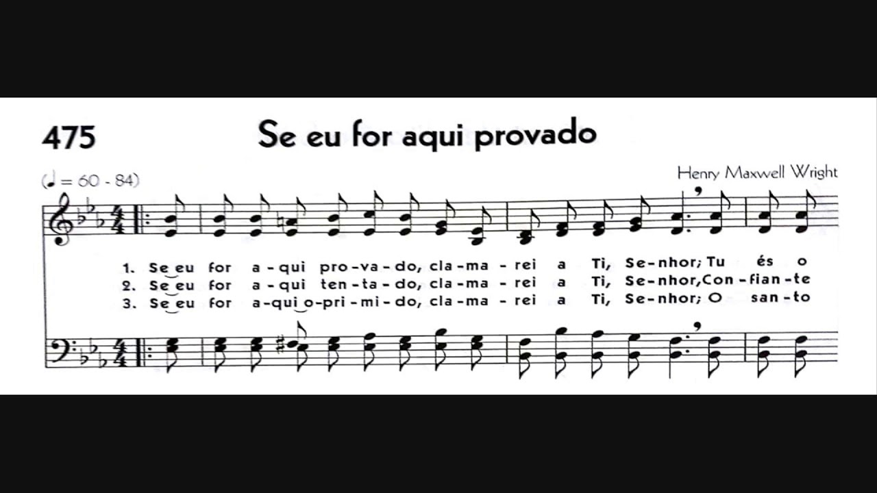 Hinário 5 CCB - Hino 475 - Se eu for aqui provado - Strings - Teclado Yamaha PSR S670