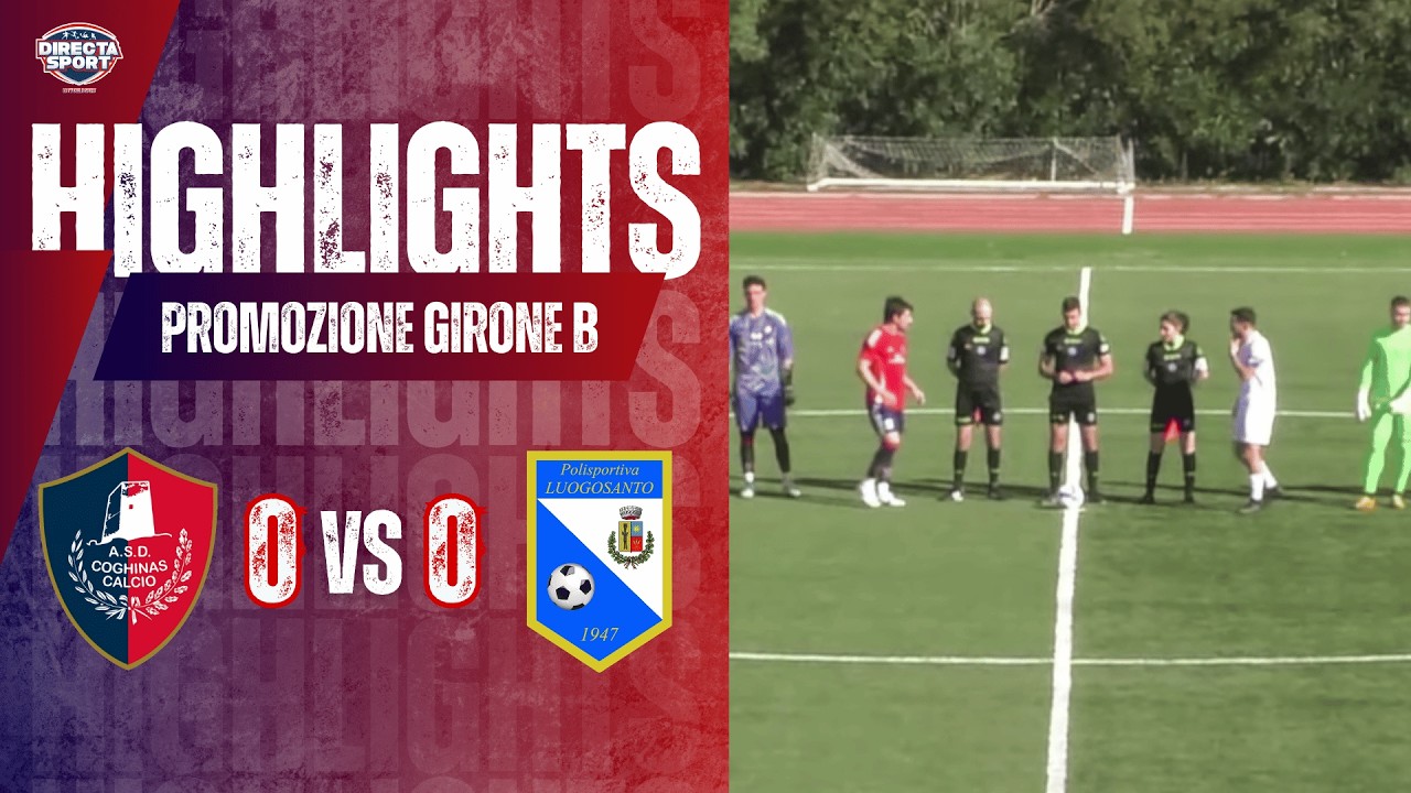 Calcio Promozione Gir. B – Coghinas Calcio-Luogosanto 0-0 (Highlights)