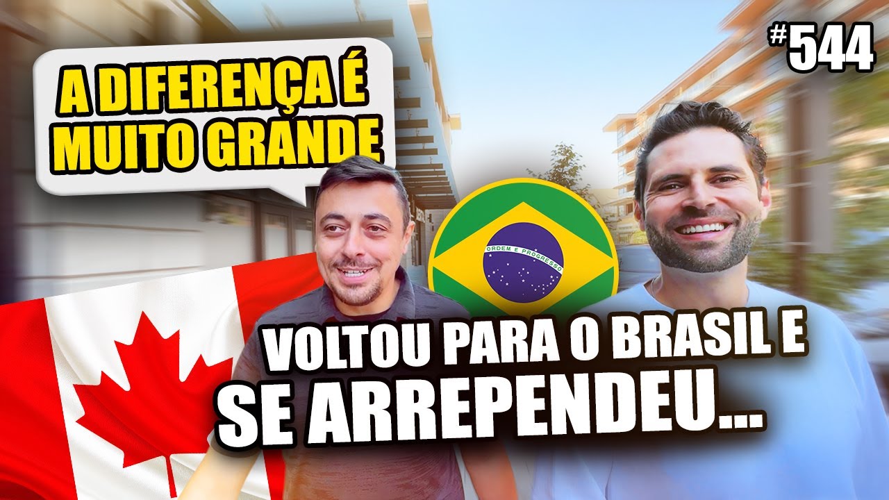 Ele se ARREPENDEU de VOLTAR para o Brasil... Canadá é tão melhor assim? Calgary, Alberta #544