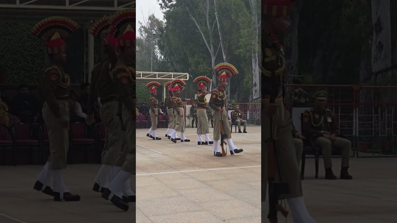 गर्व। गौरव। हुसैनीवाला 🇮🇳 #JCPHussainiwala #HussainiwalaBorder  #RetreatCeremony #IndianArmy #BSF