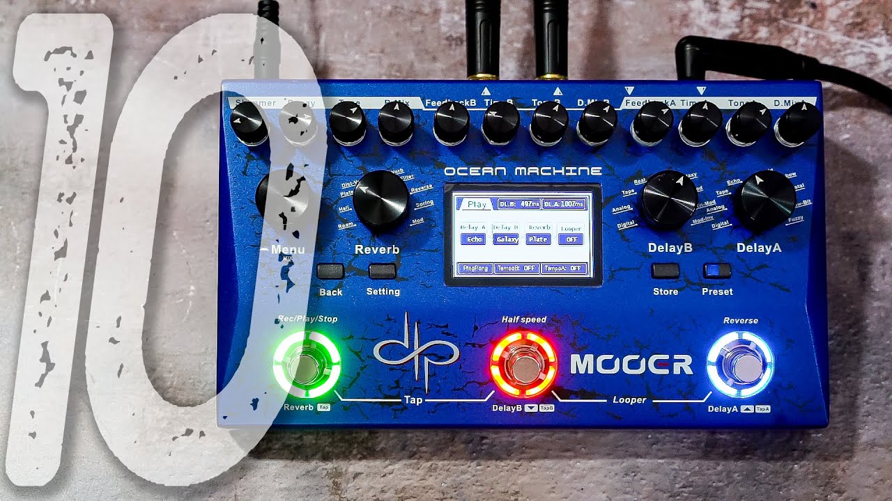 MOOER Ocean Machine | 10 Beautiful Ambient Sounds