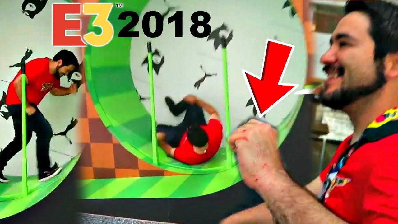 REAL LIFE SONIC WHEEL GONE WRONG // CND @E3 2018 [DAY 0]
