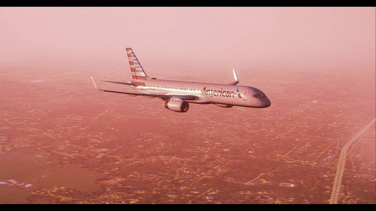 FSX: American Airlines B757-200 from Miami to Dallas Fort Worth