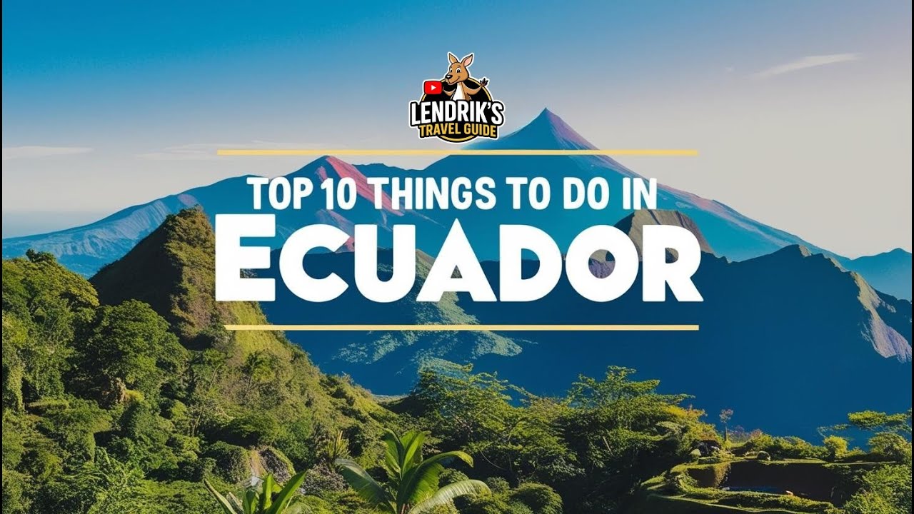 Top 10 Best Things to Do in Ecuador 🇪🇨 | Ultimate Travel Guide 2024