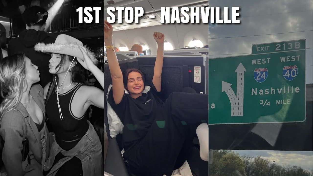 Nashville Vlog! The start of the trip of a LIFETIME!!! *meeting my favourite YouTuber🥲*