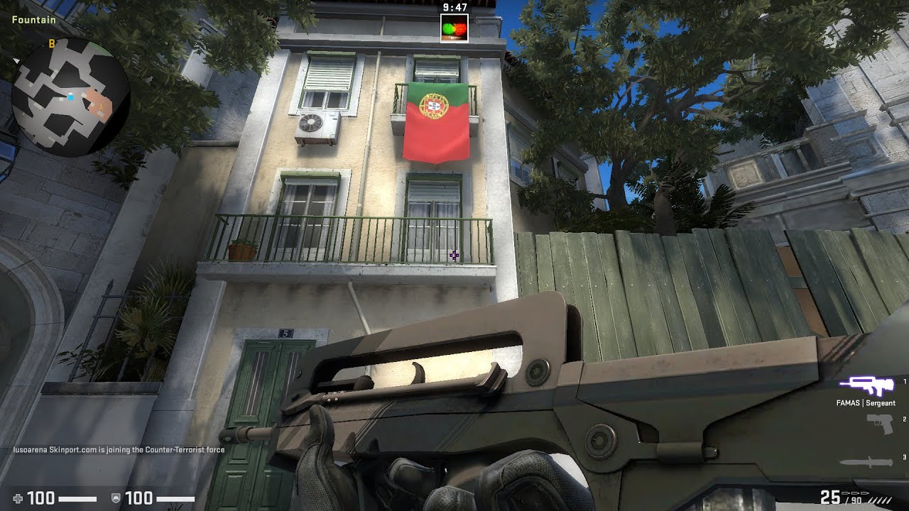 CSGO FAMAS Sergeant Field Tested