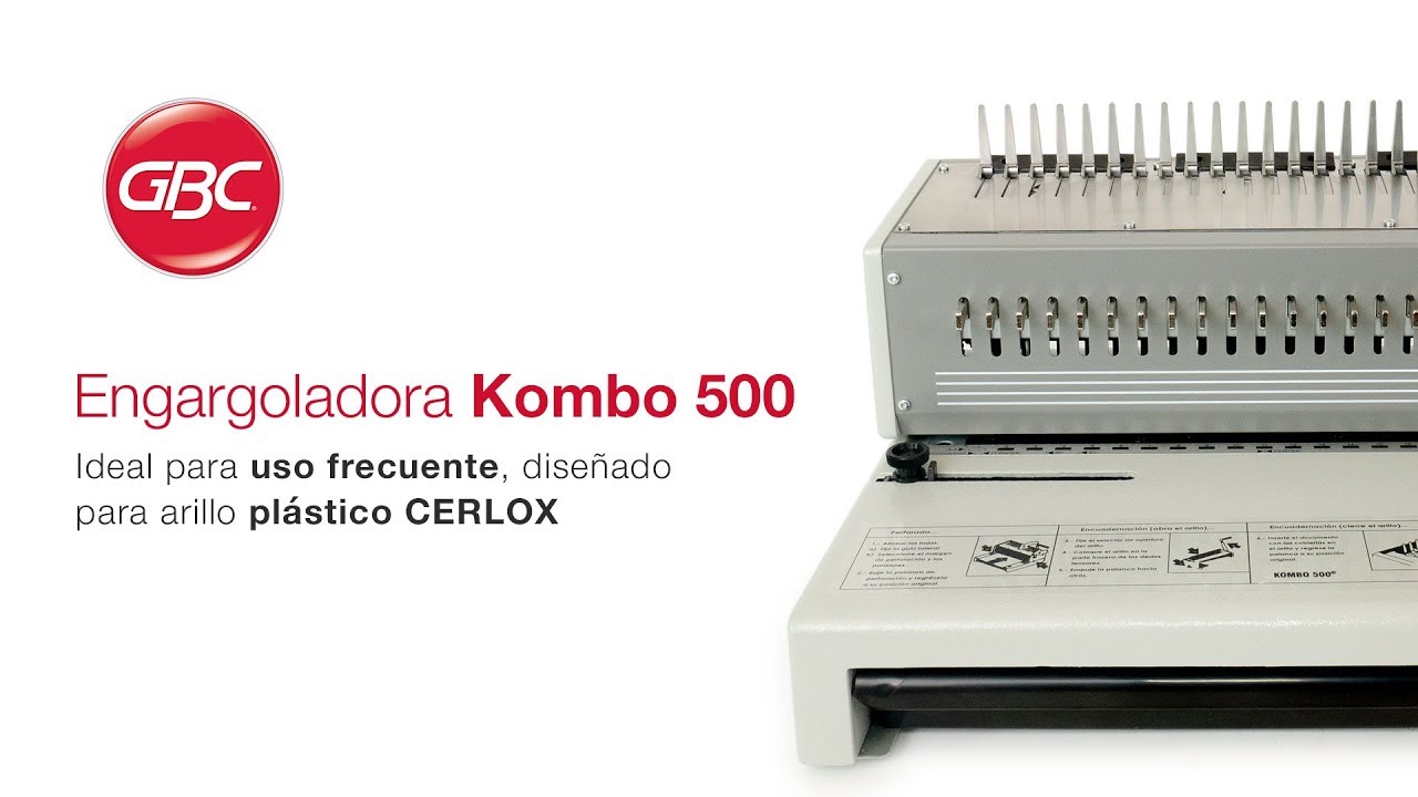 GBC Engargoladora Kombo 500 2715000