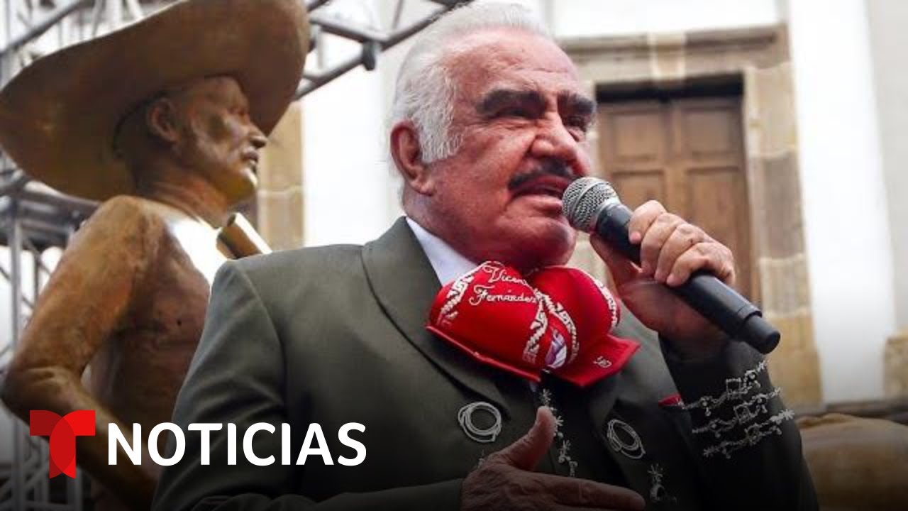 Así quería Vicente Fernández que lo despidieran cuando muriera | Noticias Telemundo