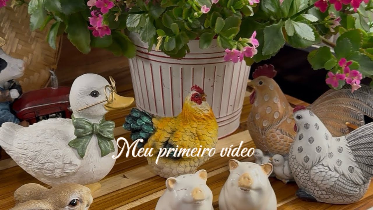 Meu Primeiro Vídeo no YouTube | Rotina Simples em Casa 🏡