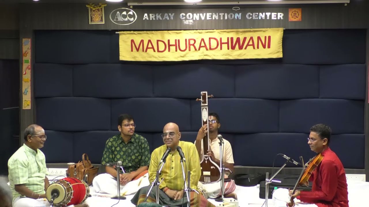 Madhuradhwani-S Kalyanaraman's 94th Jayanthi Concert Dr Sriram Parasuram Vocal