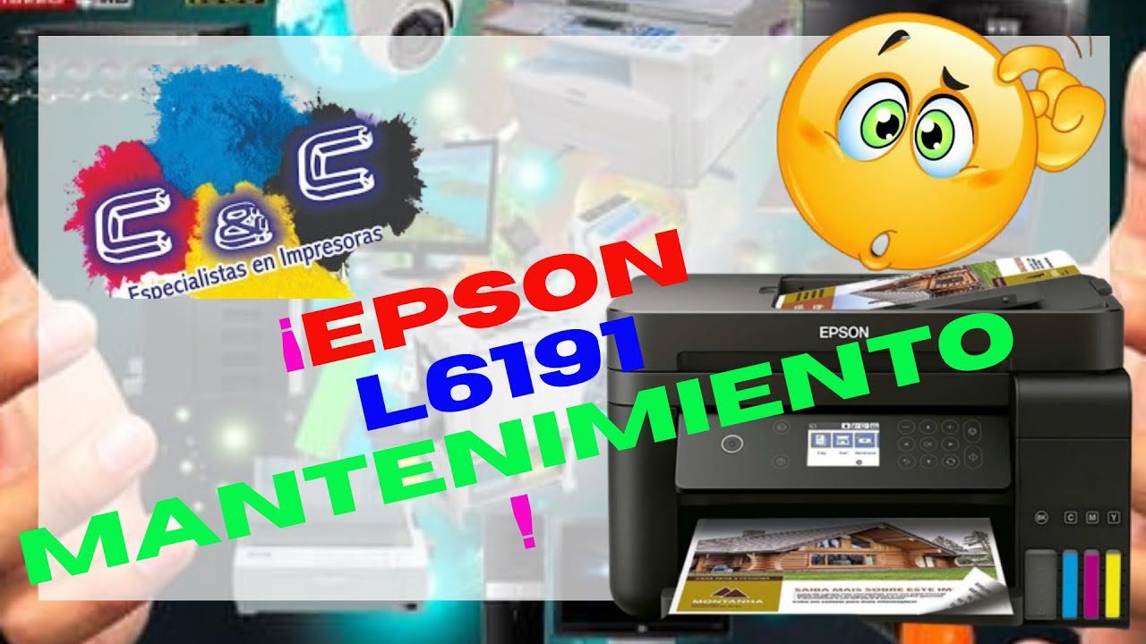 Epson L6191 Como Realizar Desarmado, Desmontado y Mantenimiento MUY BIEN EXPLICADO