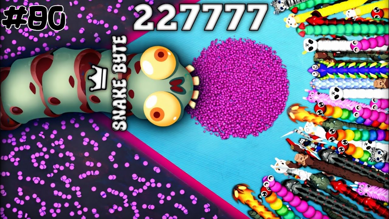 OMG😱🐍 CRAZY SNAKE BRAINZ 🧠FINDS MASSIVE SCORE FOOD OUTSIDE THE MAP! BEST EPIC SNAKE.IO GAMEPLAY!🔥#80