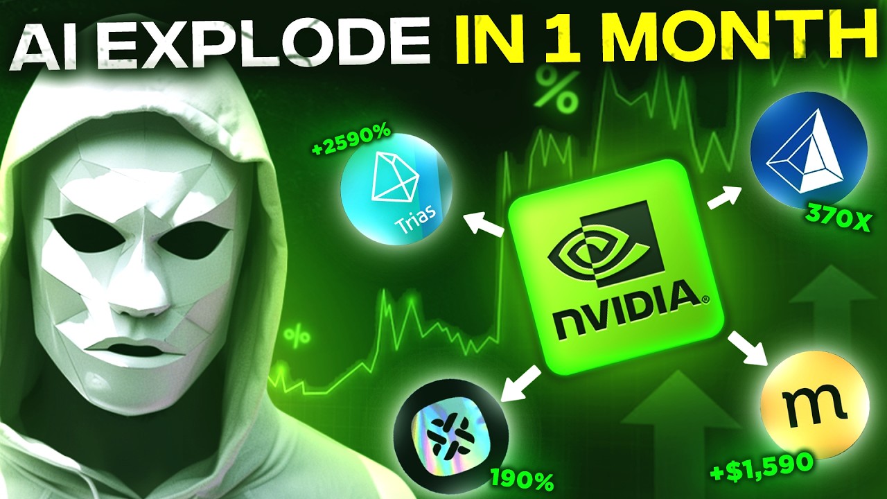 The ONLY 4 AI Coins You Need To Become A Millionaire In 2025!