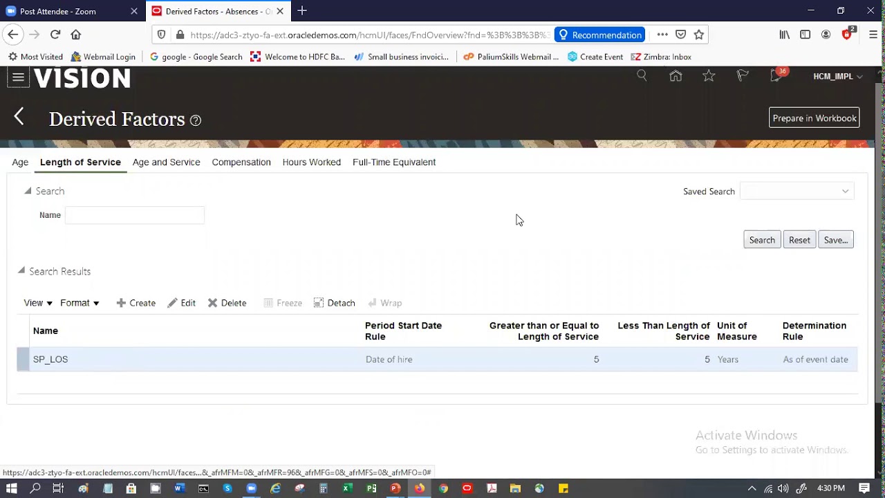 Defining Absences in Oracle Fusion HCM