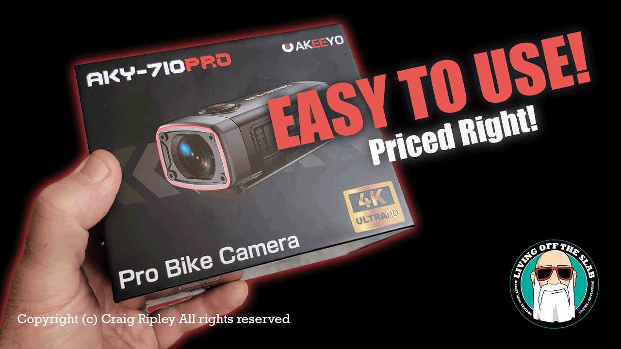 Easy to Use, Inexpensive Motorcycle Dash Cam | Akeeyo 710Pro