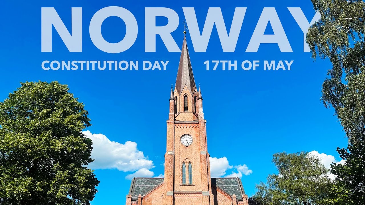 Norway's Constitution Day, 17th of May 🇳🇴 Fredrikstad, Norway - 4K/60fps Walking Tour