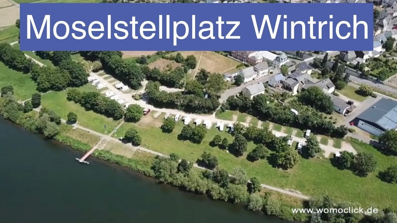 Moselstellplatz Wintrich / Wohnmobilstellpatz an der Mosel - womoclick