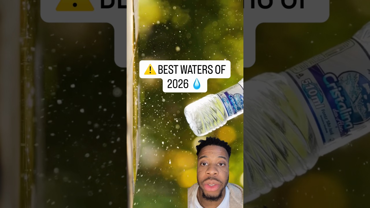 Best Waters of 2026 💧 #water #health #waterbottle #groceryshopping