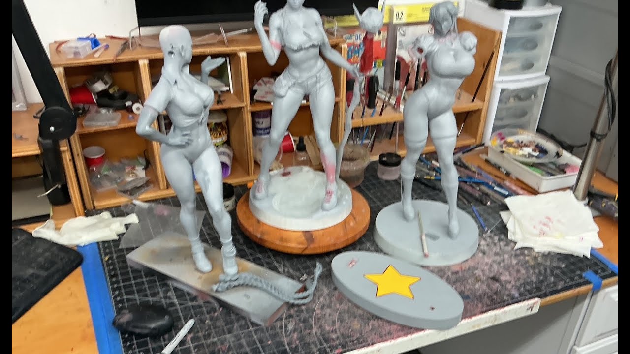 finishing some paint work then onto Peach Misty and Cammy