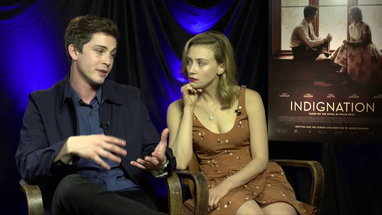 Logan Lerman and Sarah Gadon Discuss Their Upcoming Film, Indignation