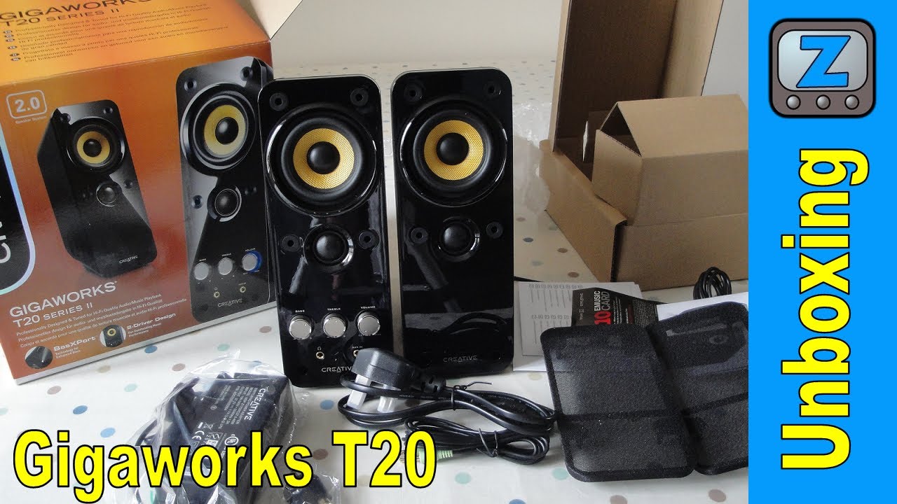Creative Gigaworks T20 Series II Unboxing
