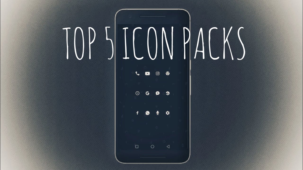Top 5 Icon Packs for Android!