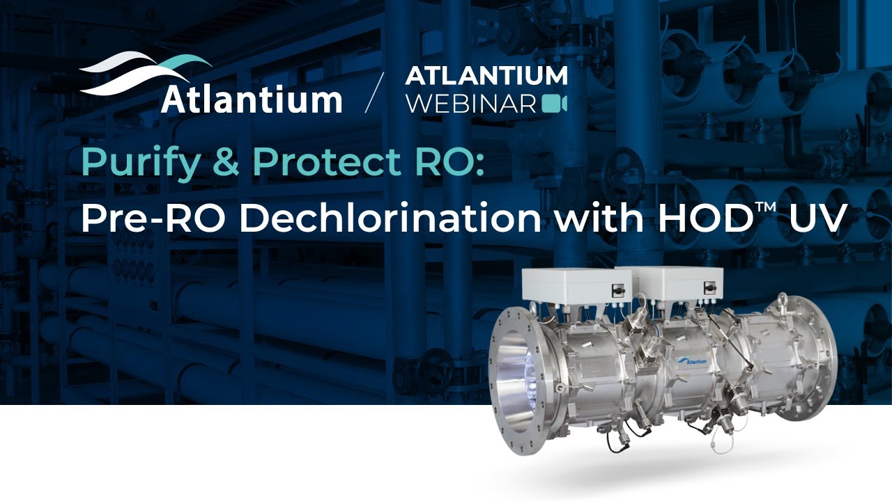 On-Demand Webinar: Purify and Protect RO: Pre-RO Dechlorination with HOD™ UV