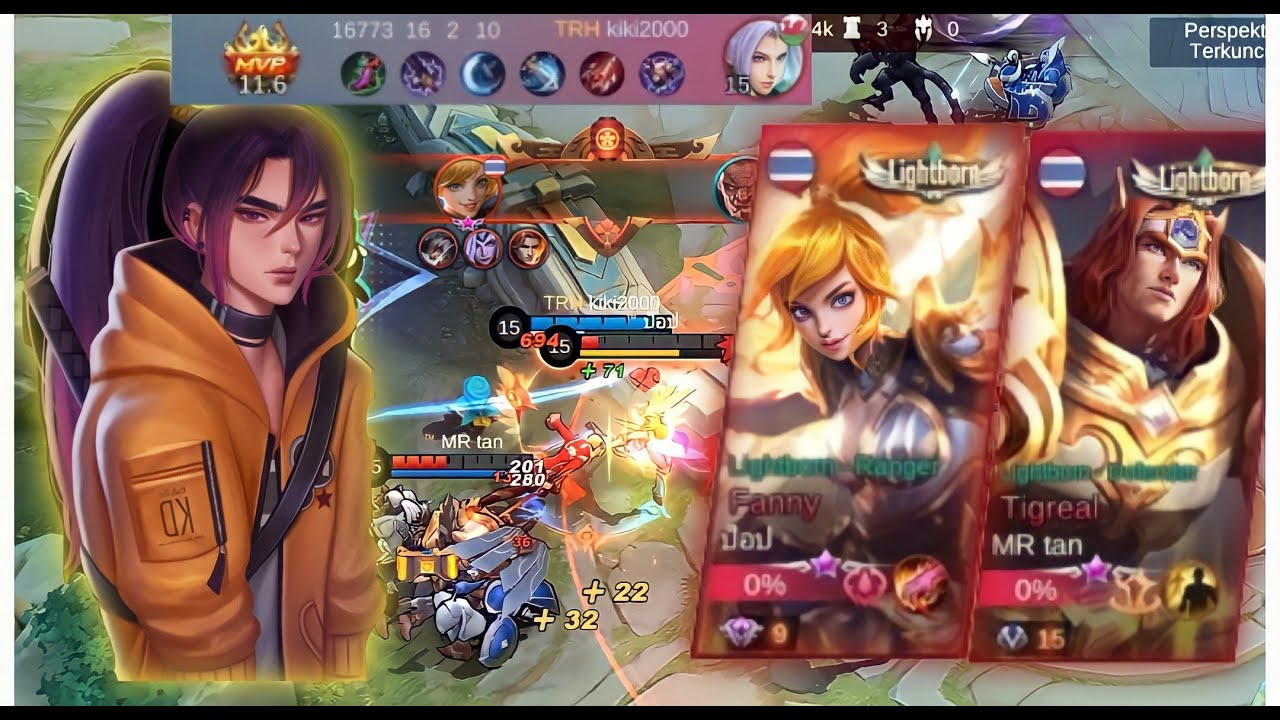 NGABUBURIT PART # 2 | LING VS PRO FANNY,SUPREME THAILAND! MARI KITA LOCK!!_MOBILE LEGENDS BANG BANG_